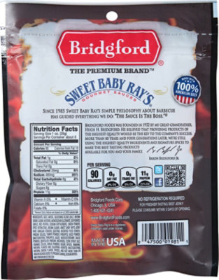 Bridgford Original Beef Jerky - 2.85 OZ - Image 6