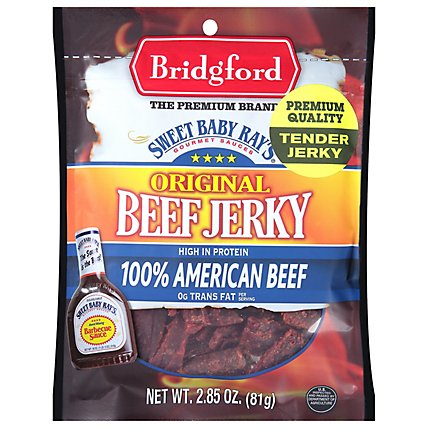Bridgford Original Beef Jerky - 2.85 OZ - Image 1