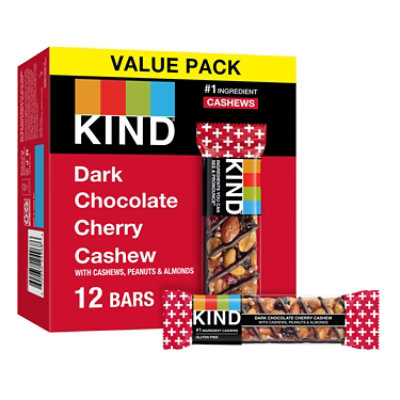 Kind Dark Choc Cherry Cashew - 12-1.4 OZ - Image 1