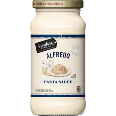 Signature SELECT Alfredo Pasta Sauce - 16 Oz - Image 1