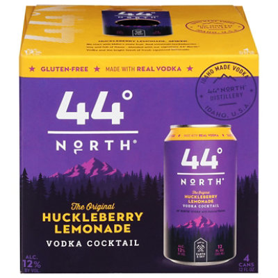 44 North Huckleberry Lemonade Can - 4-12 FZ