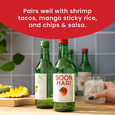 Soonhari Korean Soju Apple Mango - 375 ML - Image 4