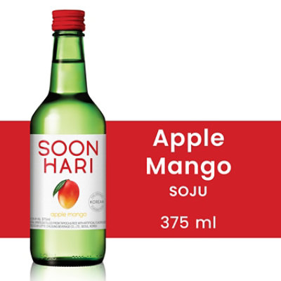 Soonhari Korean Soju Apple Mango - 375 ML - Image 2