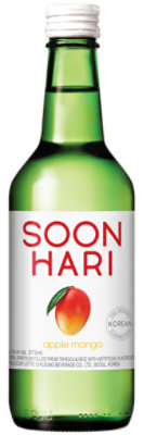 Soonhari Korean Soju Apple Mango - 375 ML - Image 1