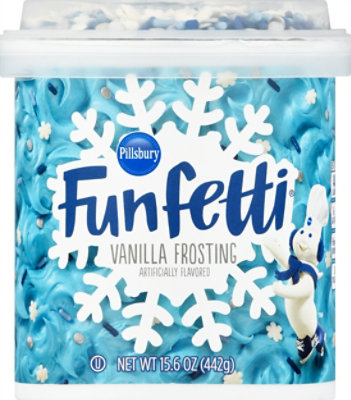 Pillsbury Funfetti Blue Winter Van Frost - 15.6 OZ - Image 2