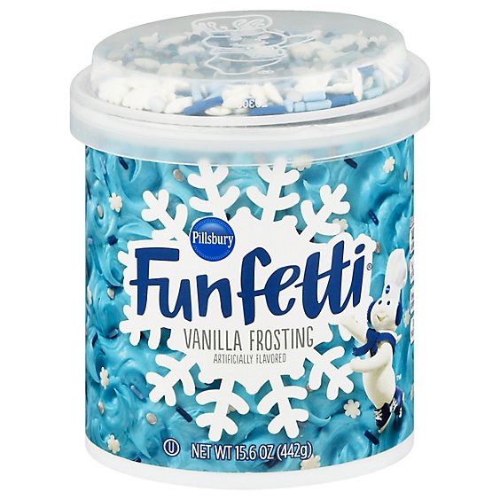 Pillsbury Funfetti Blue Winter Van Frost - 15.6 OZ