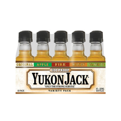 Yukon Jack Assorted Liqueur 100 Proof - 10-50 Ml - Image 1