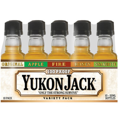 Yukon Jack Assorted Liqueur 100 Proof - 10-50 Ml - Image 1