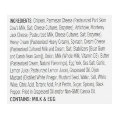 The Real Good Food Company Stuffed Chicken Spinach Artichoke - 10 OZ - Image 5