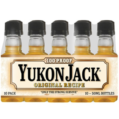 Yukon Jack Liqueur 100 Proof - 10-50 Ml - jewelosco