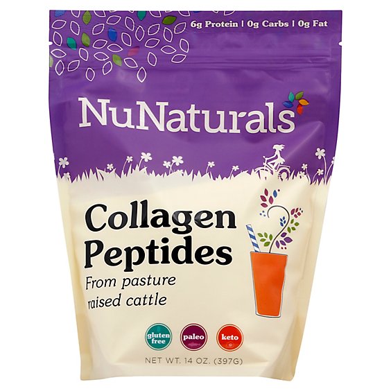Nunaturals Inc Collagen Peptides - 14 OZ