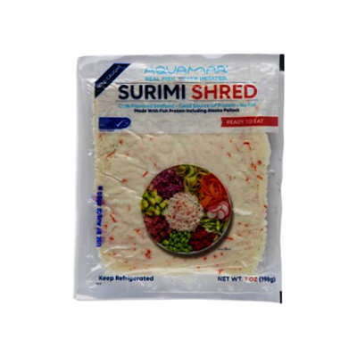 Aquamar Surimi Shreds - 7 OZ - Image 1