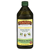 Pompeian Gourmet Selection Extra Virgin Olive Oil Plastic - 32 OZ - Image 2