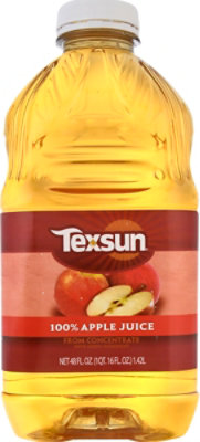 Texsun 100% Apple Juice - 48 Fl. Oz. - Image 6