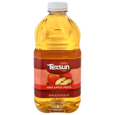 Texsun 100% Apple Juice - 48 Fl. Oz. - Image 1