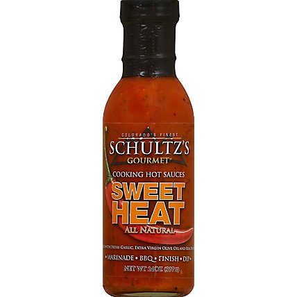 Schultzs Gourmet Hot Sce Cookng Swt Heat - 14 OZ - Image 2