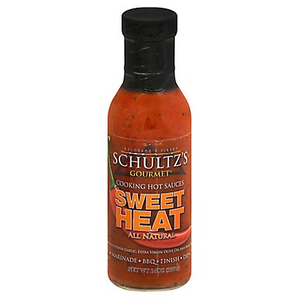 Schultzs Gourmet Hot Sce Cookng Swt Heat - 14 OZ - Image 1