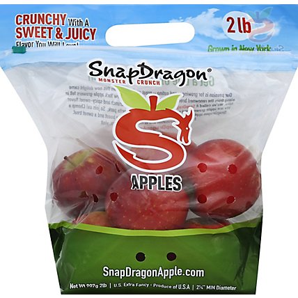Snap Dragon Apples Bag - 2 Lb - Image 2