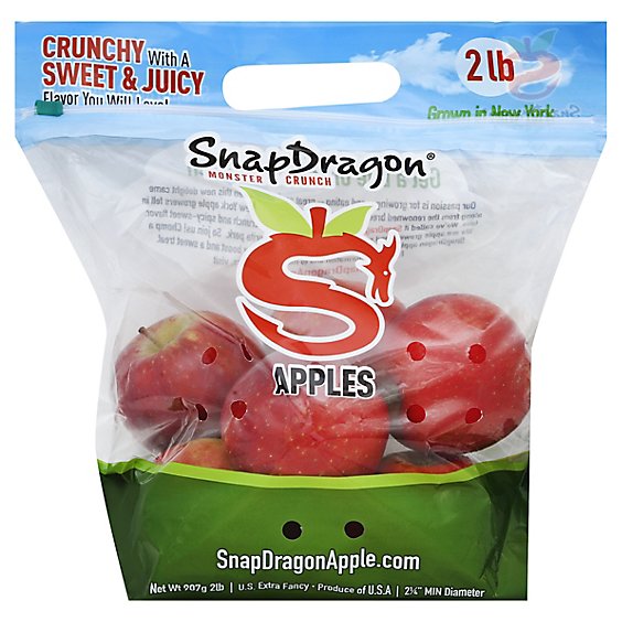 Snap Dragon Apples Bag - 2 Lb