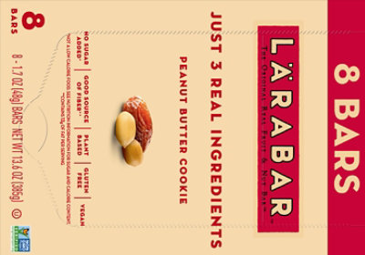 Larabar Peanut Butter Cookie Gluten-free Snack Bars - 8-1.6 OZ - Image 6