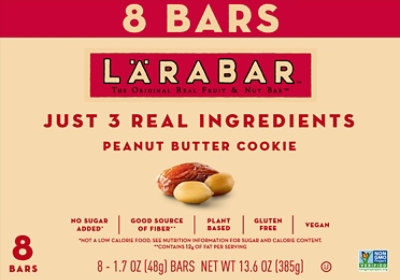 Larabar Peanut Butter Cookie Gluten-free Snack Bars - 8-1.6 OZ - Image 2