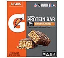 Gatorade Whey Protein Bar Peanut Butter Chocolate Multipack - 6-2.8 OZ