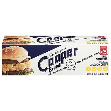 Cooper Cooper Deli Sharp American - 1.875 LB - Image 3