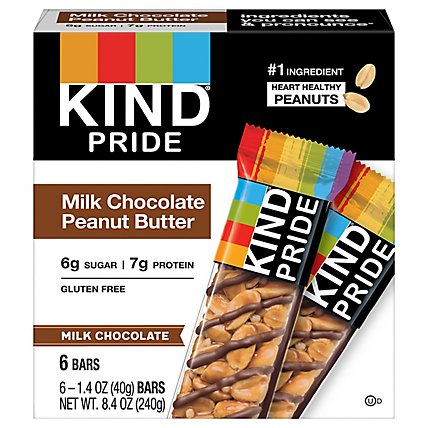 Kind Milk Chocolate Pb - 6-1.4 OZ - Image 1