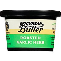 Epicurean Roasted Garlic Herb Butter - 3.5 Oz - Image 2
