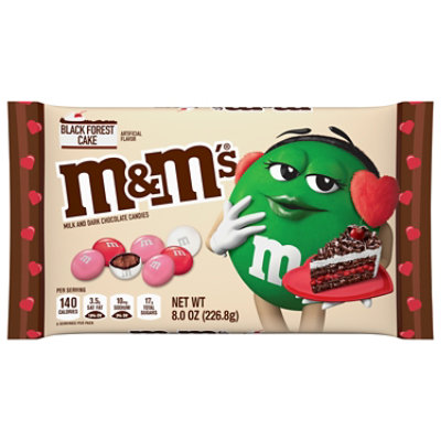 M&M'S Black Forest Cake Valentines Day Milk & Dark Chocolate Candy - 8 Oz - Image 3