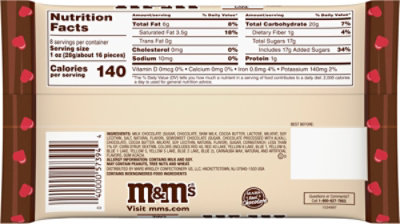 M&M'S Black Forest Cake Valentines Day Milk & Dark Chocolate Candy - 8 Oz - Image 6