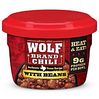 Wolf Brand Chili With Beans Microwavable Bowls - 7.25 Oz - Image 2