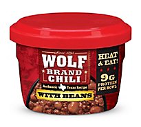 Wolf Brand Chili With Beans Microwavable Bowls - 7.25 Oz