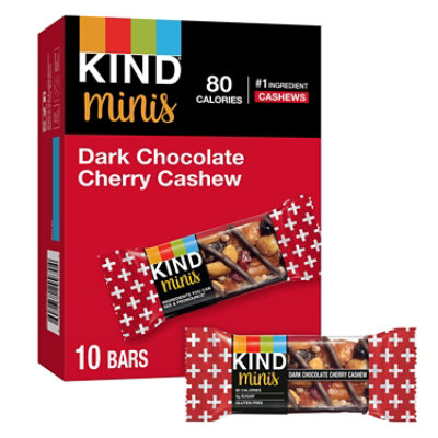 Kind Minis Dark Choc Cherry Cashew - 10-.7 OZ - Image 1