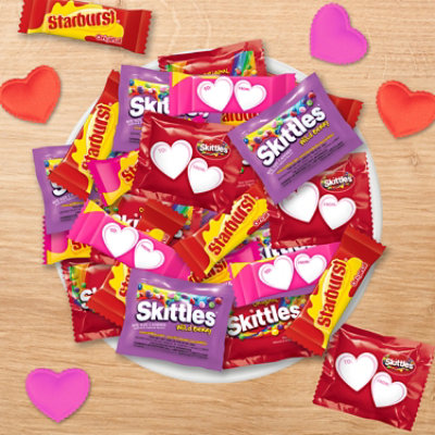 Mars Skittles Starburst Assorted Valentines Day Chewy Candy Exchange - 20.9 Oz - Image 5