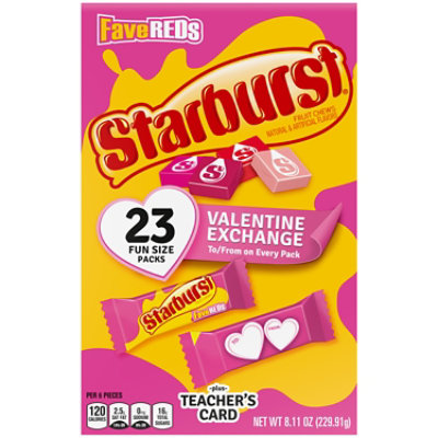Starburst Favereds Valentines Day Candy Fun Size Chewy Candy - 8.11 Oz - Image 1