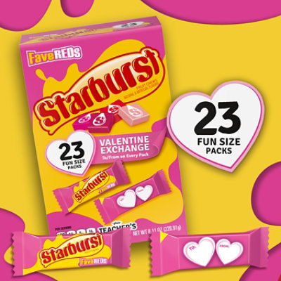 Starburst Favereds Valentines Day Candy Fun Size Chewy Candy - 8.11 Oz - Image 3