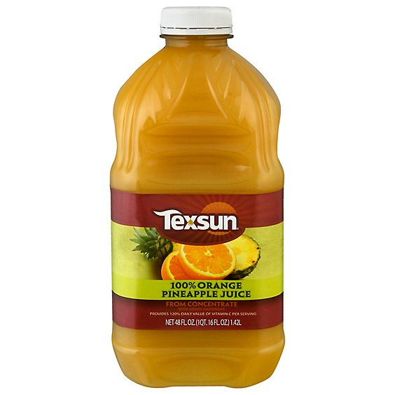 Texsun Orange Pineapple Juice - 48 FZ