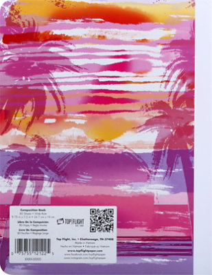 Hawaiian Vibe Composition Book Wide Rule - EA - Image 4