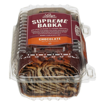 Lilly's Supreme Chocolate Babka With Baked In Chocolate Shavings - 16 ...