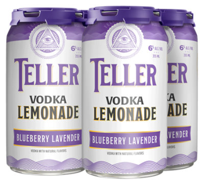 Teller Blueberry Lavender Lemonade Rtd - 4-12 FZ - Image 1