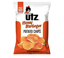 Utz Honey Bbq Potato Chip - 8.5 OZ