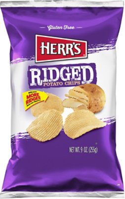 Herr's Ridged Chips - 9 OZ - Image 2