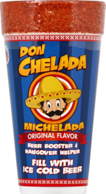 Don Chelada Michelada Cup Orig Blue - 24 OZ - Image 2