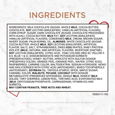 RUSSELL STOVER Valentine's Plush Bear with Red Heart Milk & Dark Chocolate Gift Box - 3.1 Oz - Image 4