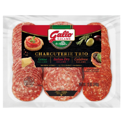 Salame Charcuterie Trio Floor Stack - 12 OZ - Image 3