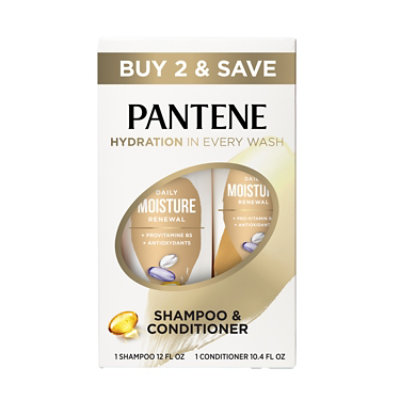 Pantene Daily Moisture Renewal Dual Pk - EA - Image 1