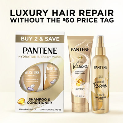 Pantene Daily Moisture Renewal Dual Pk - EA - Image 7