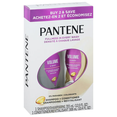 Pantene Volume & Body Dual Pk - 24.6 FZ