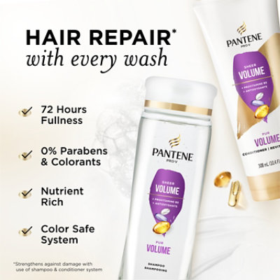 Pantene Volume & Body Dual Pk - 24.6 FZ - Image 2